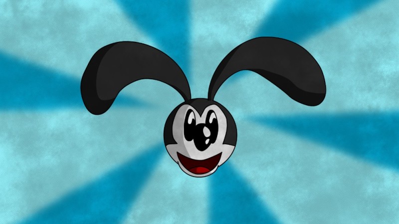 Create meme: Mickey , Mickey Mouse and Oswald the Rabbit, Happy rabbit Oswald