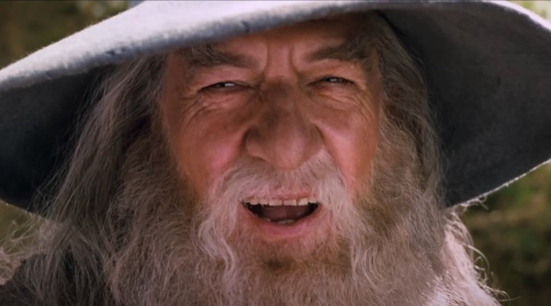 Create meme: Gandalf , Gandalf meme, Gandalf the white smiles