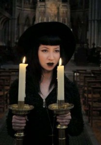 Create meme: modern witch, Gothic girls, Gothic beauty