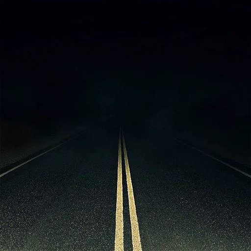 Create meme: dark road, background the road, road 