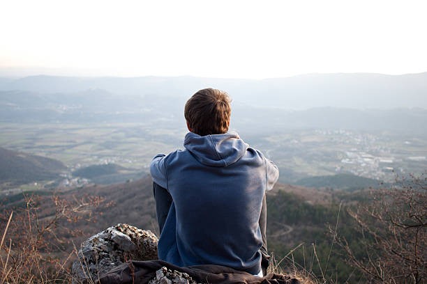 Создать мем: never give up, деген, looking at the horizon