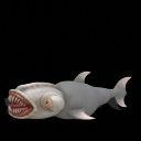 Create meme: 3 d model fish download, carcharodon Megalodon, shark dunkleosteus