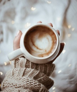 Create meme: good morning winter coffee, good winter morning, coffee winter