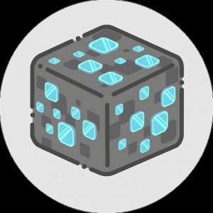Create meme: minecraft cube