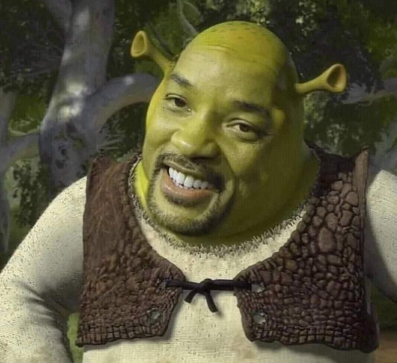 Create meme: Shrek smiles, KEK Shrek, Shrek Shrek