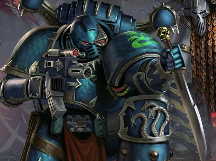 Create meme: the alpha Legion, warhammer 40,000, Warhammer 40000 alpha Legion, Alpha Legion Hydra Dominatus