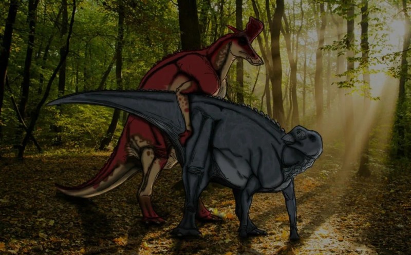 Create meme: dinosaurs of feral, megalosaurus ark art, dinosaur allosaurus