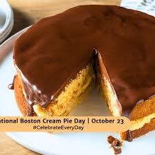 Создать мем: cream pie recipe, кремовый пирог, boston cream