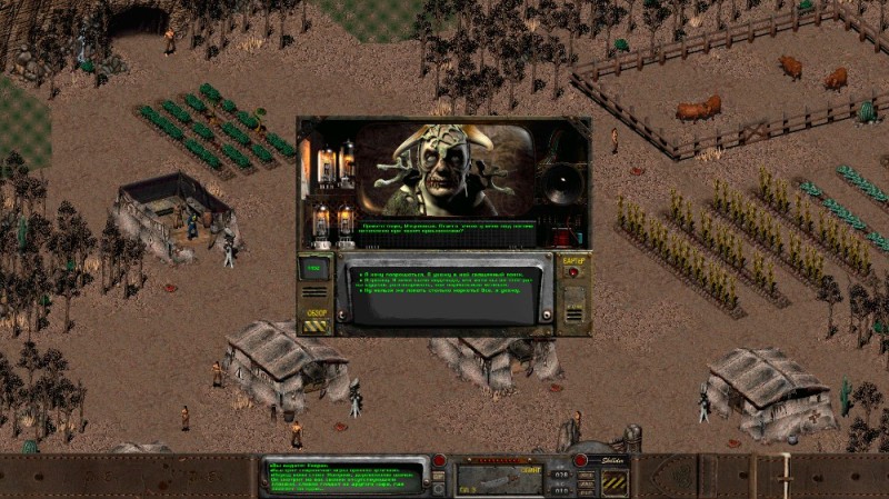 Create meme: 1 fallout, fallout 2 restoration project, Fallout 2 game