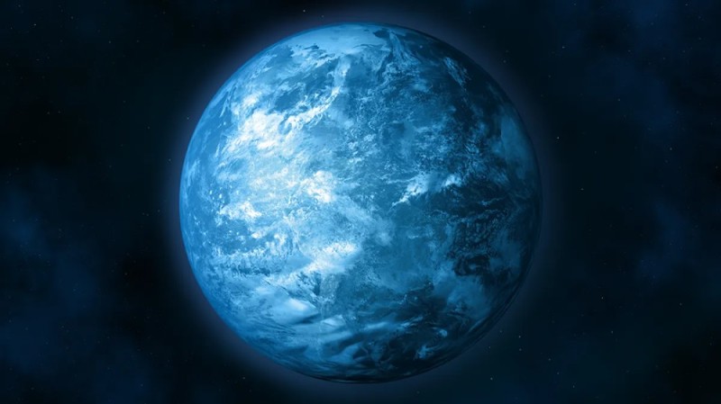 Create meme: an inhabited planet, planets, blue planet