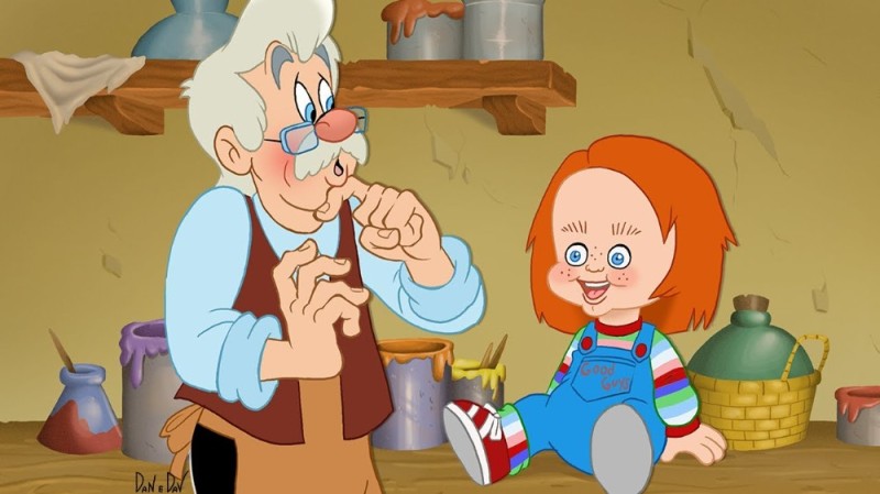 Create meme: Pinocchio disney cartoon, Pinocchio cartoon 2023, Giuseppe Pinocchio's father