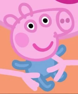 Create meme: George peppa pig, George from Peppa Pig, peppa pig 