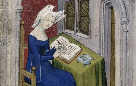 Create meme: Christina of pisa, Christine de Pizan, The book about the city of women by Christina Pisanskaya book