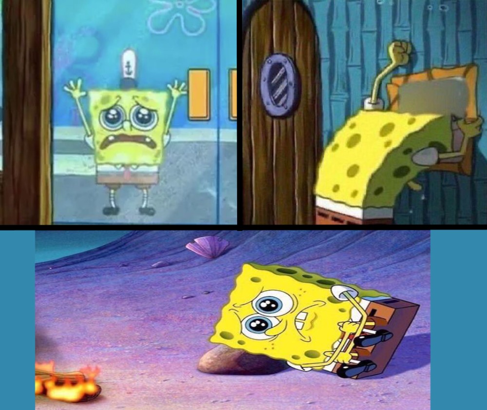 Create meme sad spongebob, sponge Bob square pants, spongebob, sad