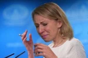 Create meme: Maria Zakharova