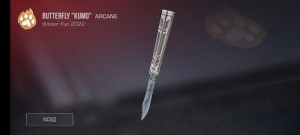 Create meme: butterfly knife in standoff 2, butterfly knife in standoff