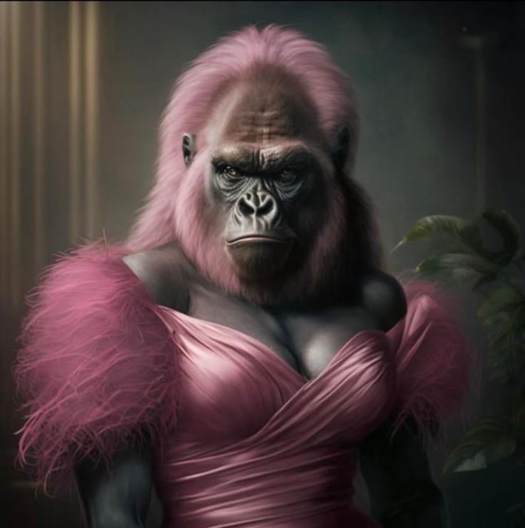 Create meme: gorilla 2012, cartoon tarzan 2013, gorilla robert