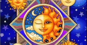 Создать мем: солнце и луна, Равноденствие, солнце и луна картинки