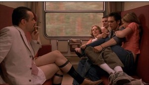 Create meme: holiday romance, train, this moment