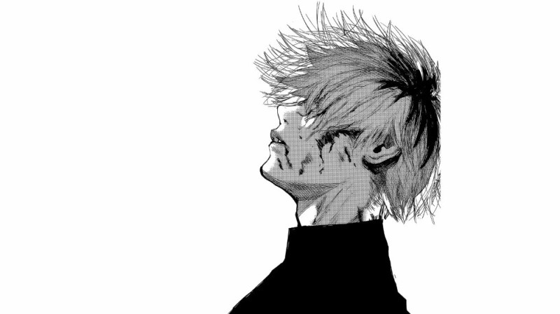 Создать мем: гуль канеки манга, kaneki ken, канеки кен манга