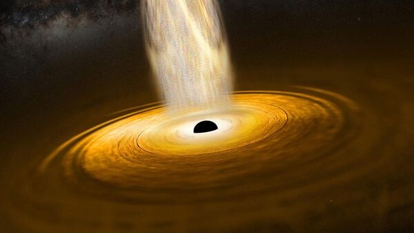 Create meme: the accretion disk of a black hole, space is a black hole, the event horizon of a black hole