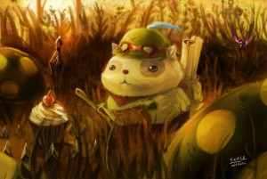 Create meme: the frog art fantasy, Timo lol, teemo