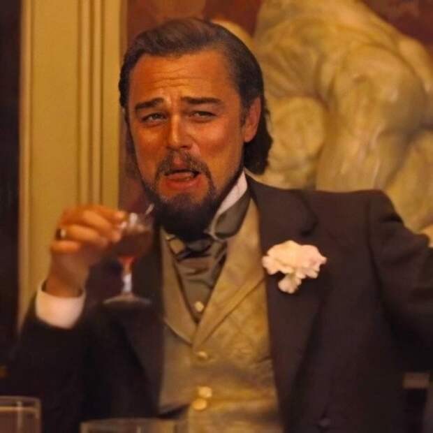 Create meme: leonardo dicaprio, Leonardo DiCaprio with a glass, meme of Leonardo DiCaprio 