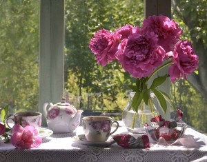 Create meme: peonies