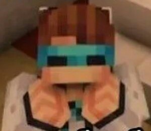 Create meme: lololoshka, lololoshka without glasses, lololoshka minecraft