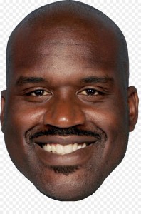 Create meme: Shaquille o'neal, Negro