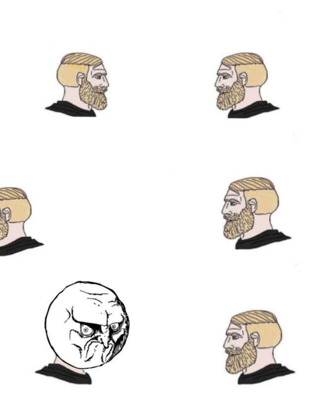 Create meme: the man with the beard meme, meme a man with a beard, The bearded meme