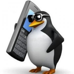 Create meme: 3d penguin meme, the penguin with the phone, Hello penguin