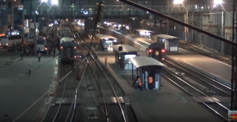 Create meme: rostov main railway station at night, rostov main railway station, feet 