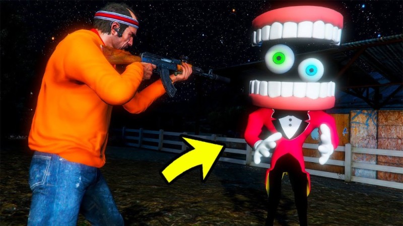 Create meme: grand theft auto v , piggy get, horror roblox