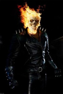 Create meme: racer, hayalet sürücü, Ghost rider pictures from the movie