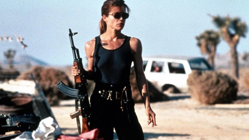 Create meme: Linda Hamilton, Sarah Connor, Linda Hamilton terminator 1