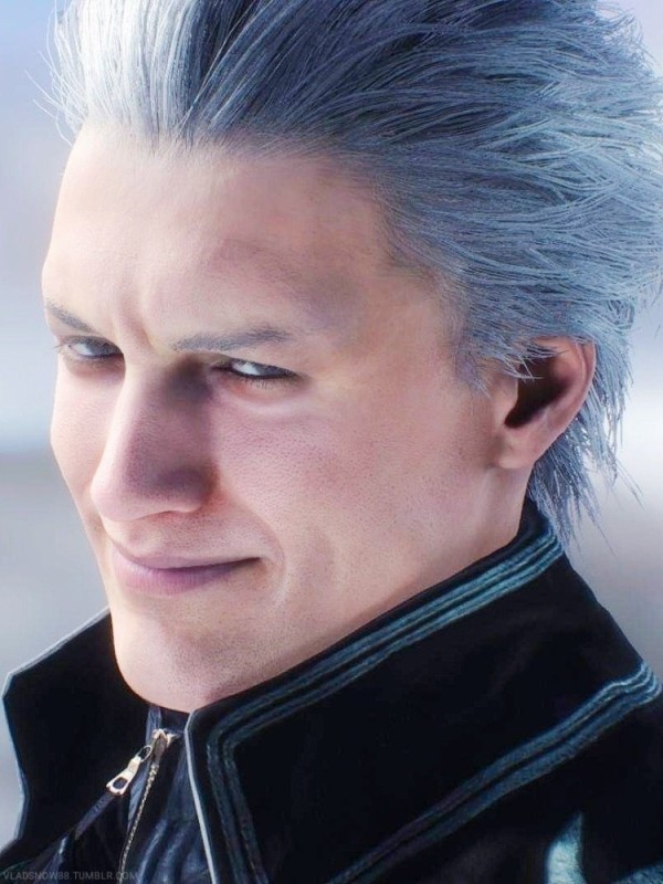 Create meme: Virgil, virgil's hairstyle dmc 5, dmc vergil