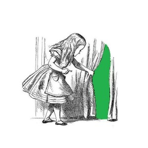 Create meme: the Tenniel illustrations Alice in Wonderland down the rabbit hole, Alice in Wonderland, Carroll Alice in Wonderland
