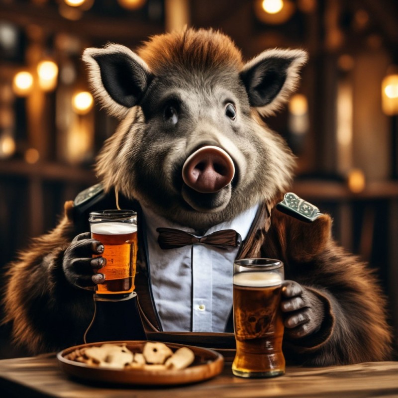 Create meme: kaban beer, beer , boar 