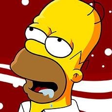 Create meme: Homer mmmmm, Homer Simpson saliva, Homer drool