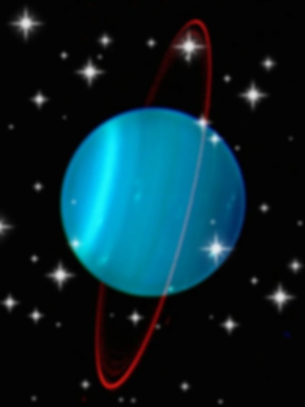 Create meme: the planet Uranus , uranus and neptune, the planet Neptune