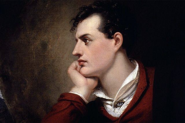 Create meme: Lord byron, byron, george byron biography