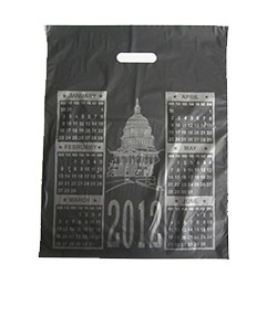 Create meme: package with die-cut handle, the pack calendar with die-cut handles