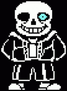 Создать мем: deltarune sans sprite, санс спрайт в бою, sans undertale