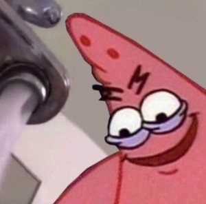 Create meme: funny, evil Patrick, patrick meme