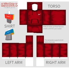 Создать мем: roblox shirt template nike, purple shirt roblox, red shirt roblox