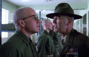 Create meme: r lee ermey, an American movie about the army, Sergeant Hartman photo