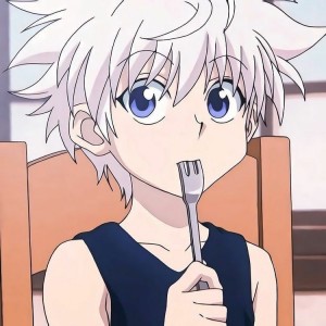 Create meme: killua, killua