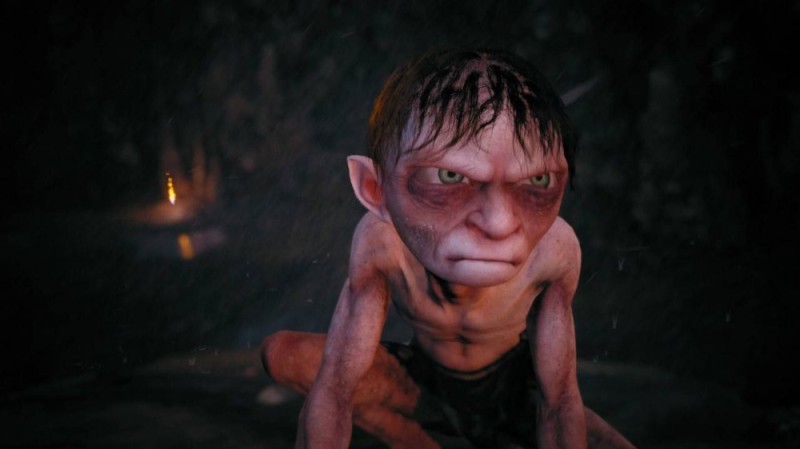 Create meme: Gollum the Lord of the rings, Gollum , The lord of the rings gollum game