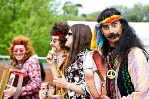 Create meme: hippies, hippie music, hippie style mens